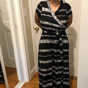 Ashley Stewart Striped Dress